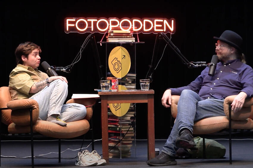 Fotopodden live fra Oslo negativ med Paulina Tamara